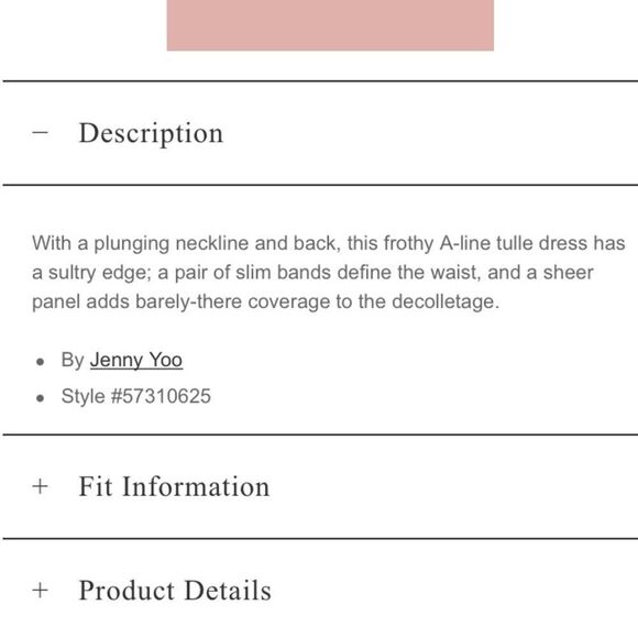 Anthropologie Jenny Yoo Sarita Dress - Picture 16 of 16